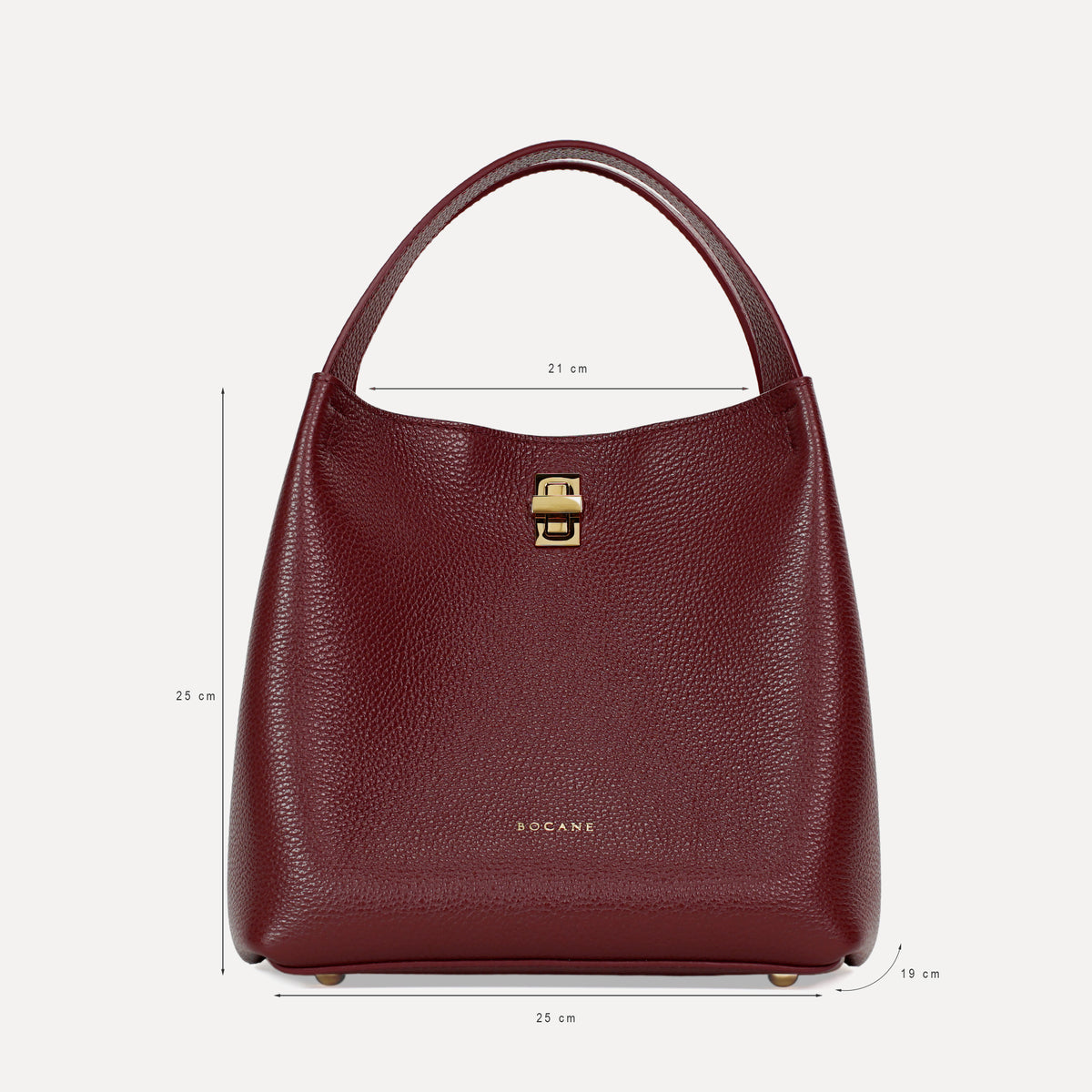 Rêve Bag, Suede and Textured Leather, Caramel