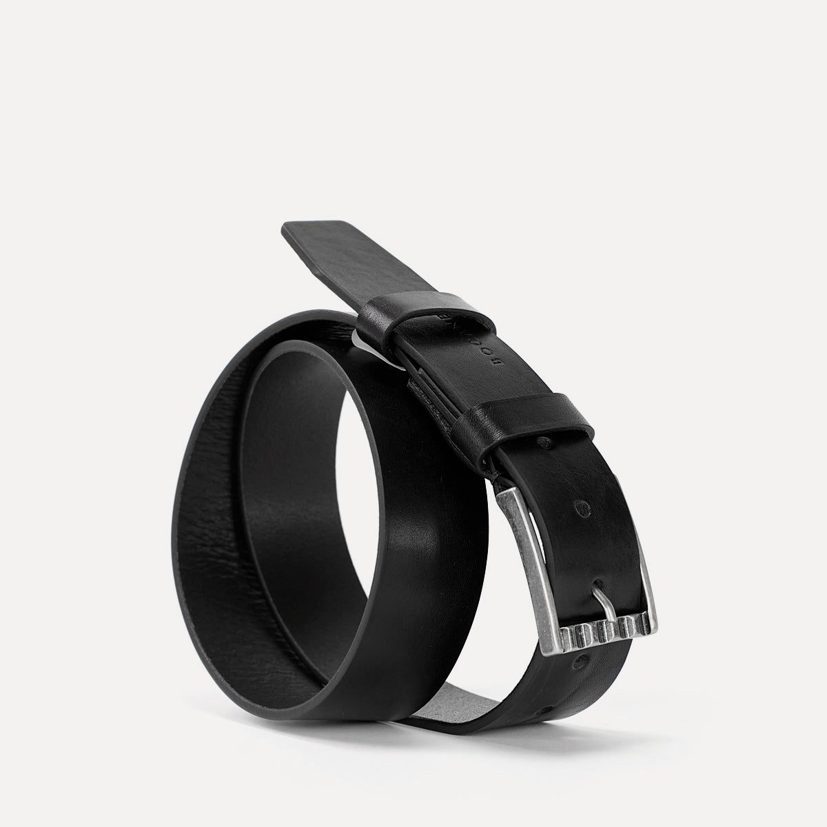 Leather Belt, Jeans Collection, Full Grain Black