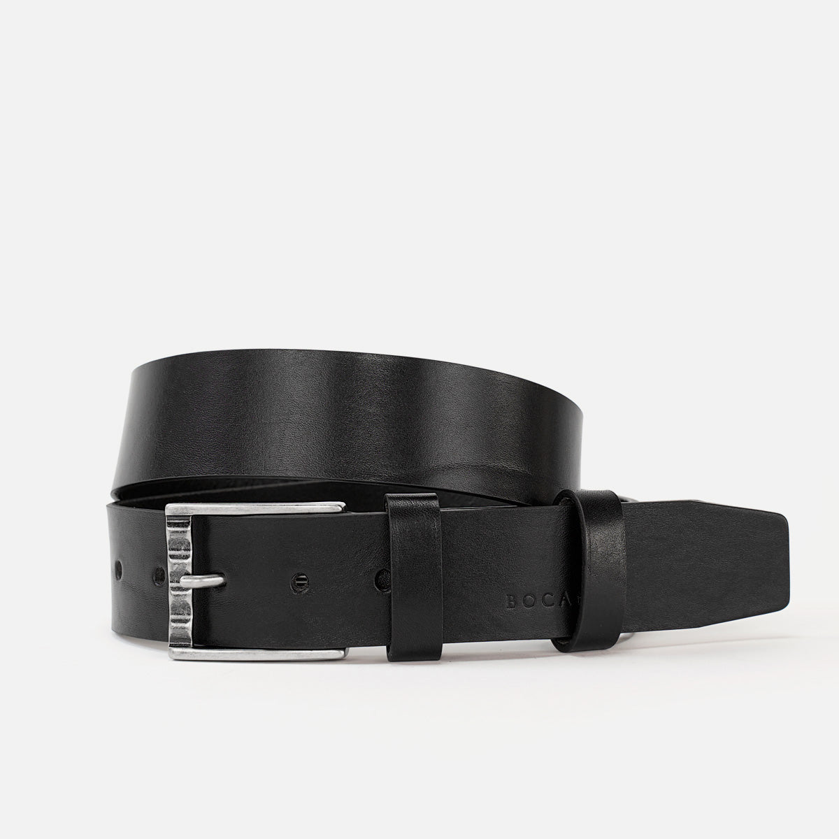 Leather Belt, Jeans Collection, Full Grain Black