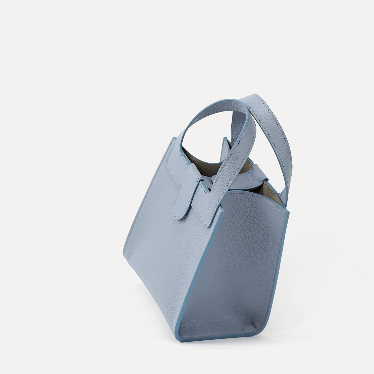 Adore Bag, Textured Leather, Nuage Blue