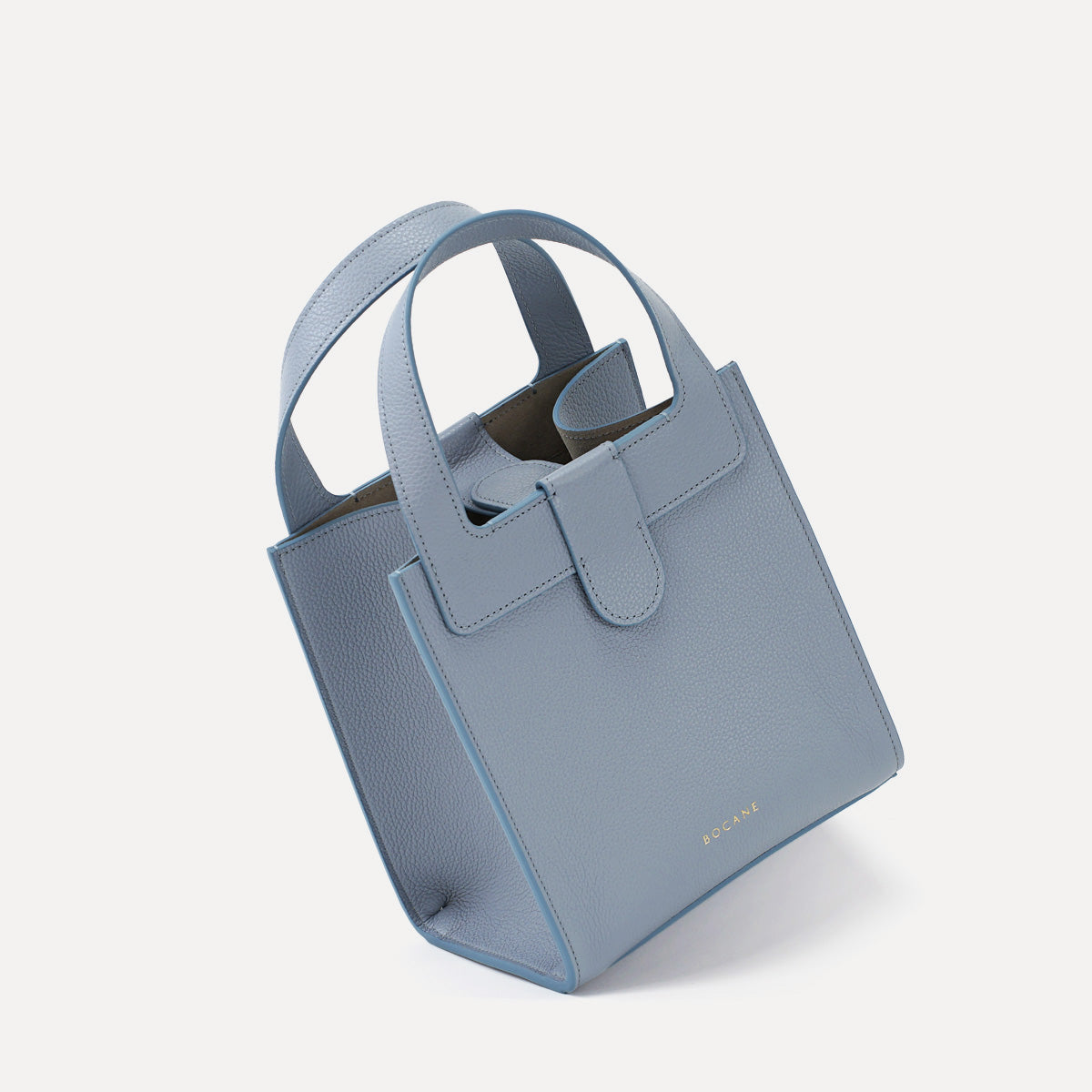 Adore Bag, Textured Leather, Nuage Blue