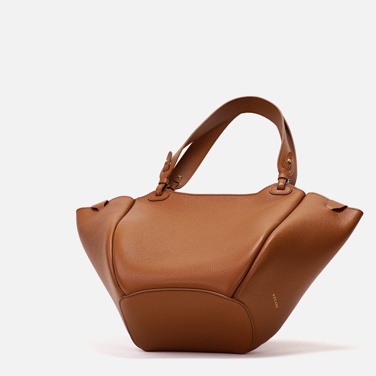 Orée Bag, Textured Leather, Cinnamon Brown