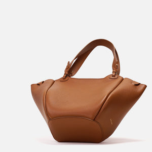 Orée Bag, Textured Leather, Cinnamon Brown
