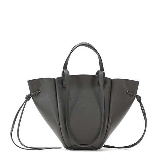 Voulez-Vous Bag, Textured Leather, Smokey Grey