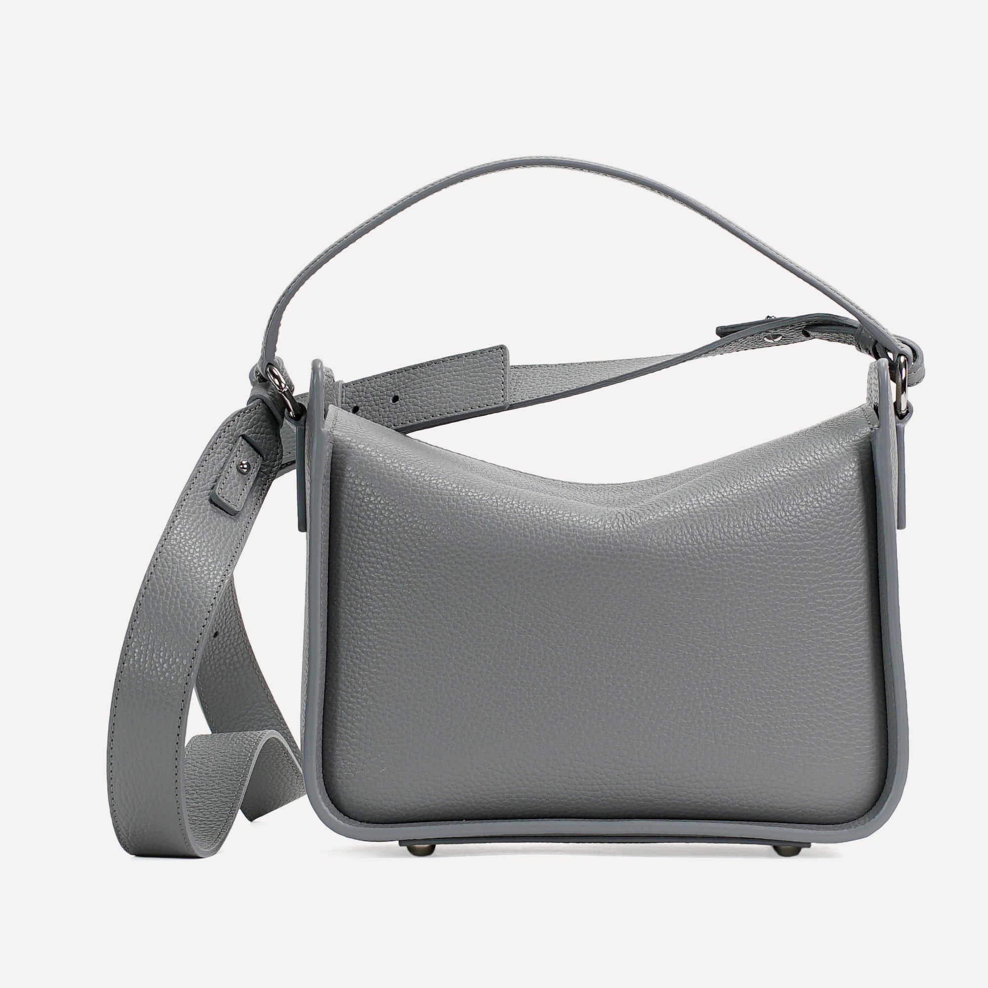 Toujours Bag, Textured Leather, Turbulence Grey