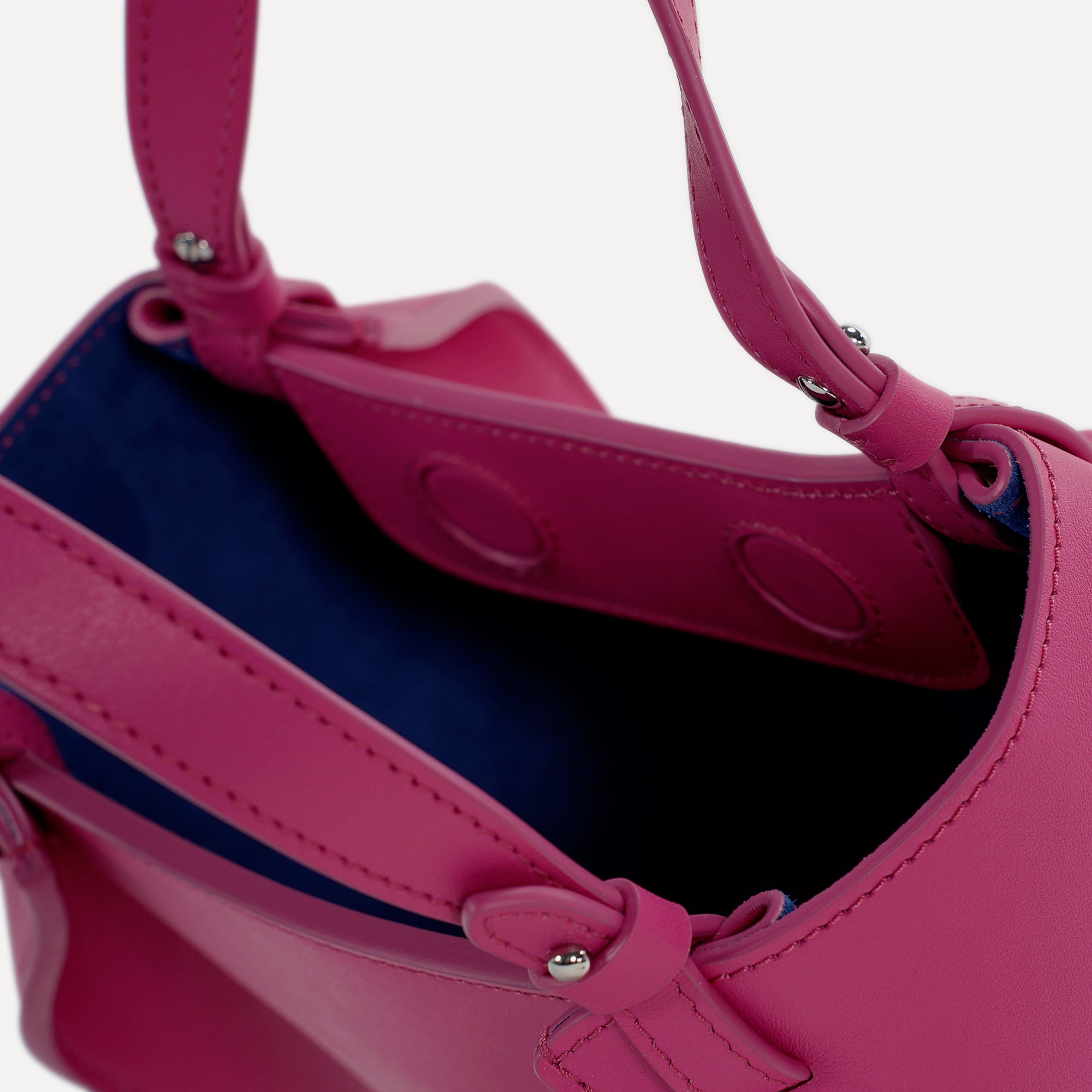 Amarante Mini Bag, Nappa Leather, Bright Pink