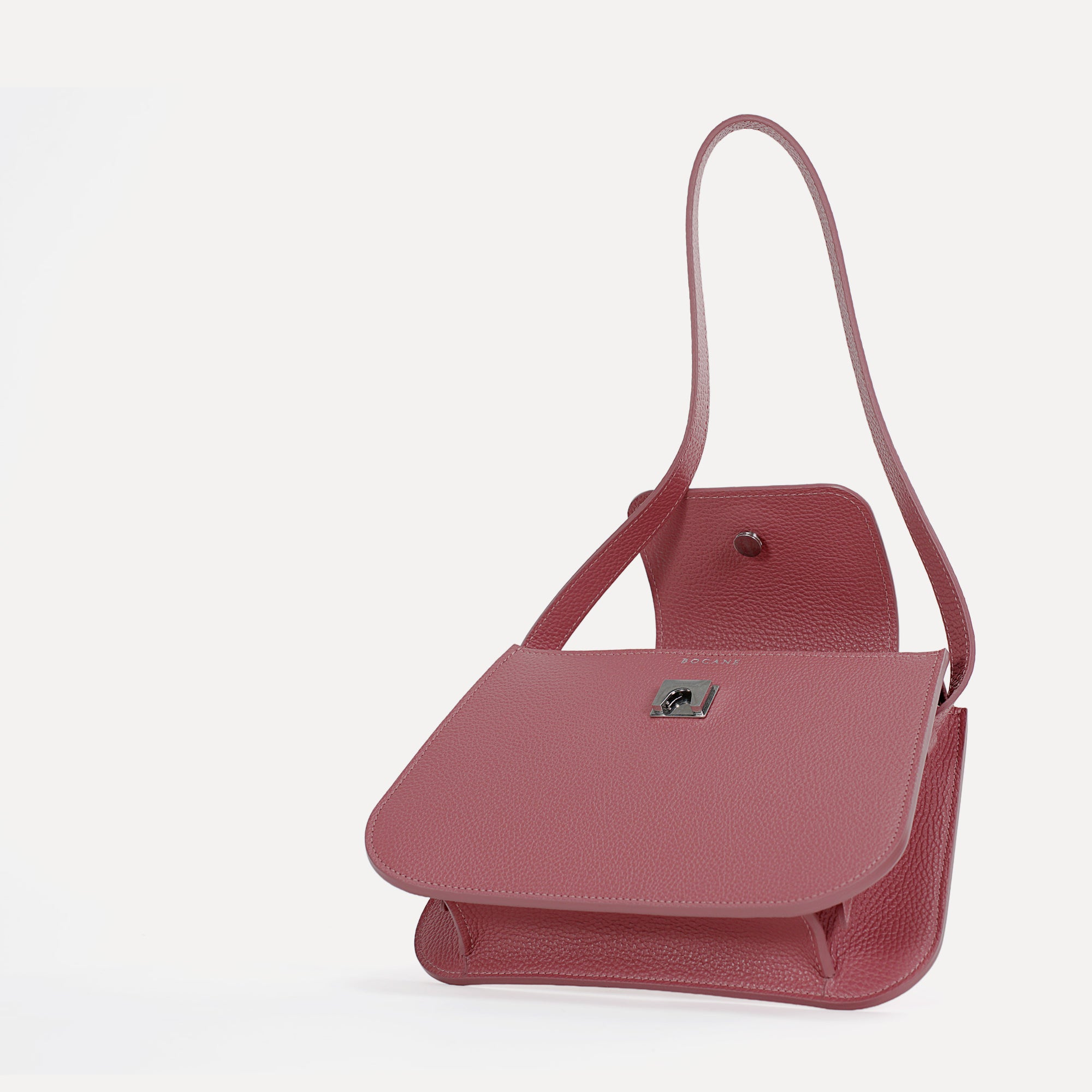 Cachette Bag, Textured Leather, Shamal Pink