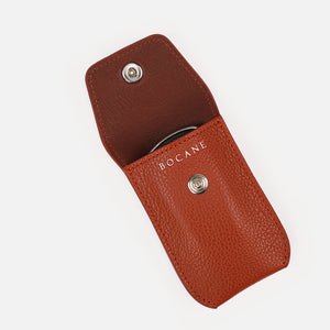 Rust Color Leather Key Case