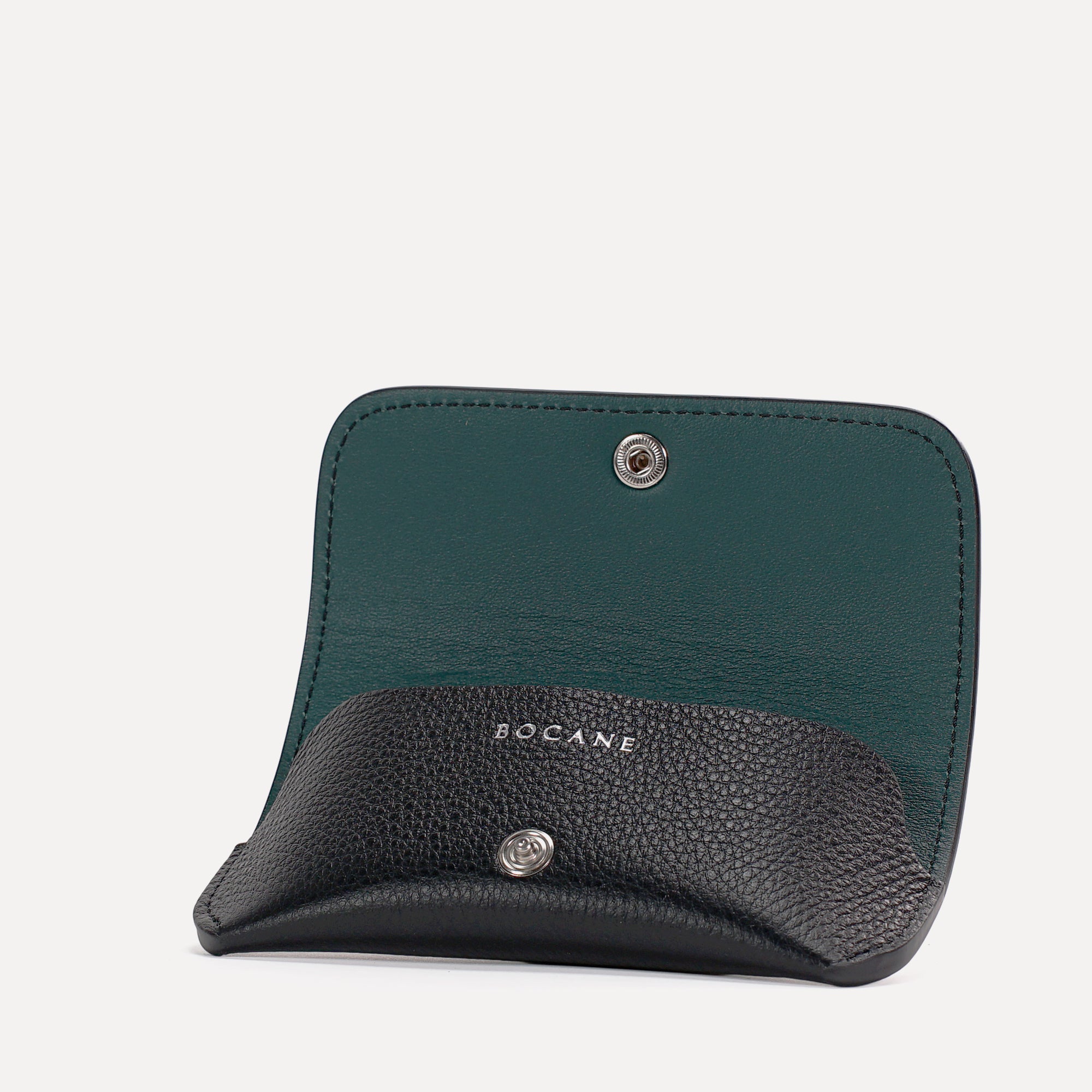 Black Leather Glasses Case
